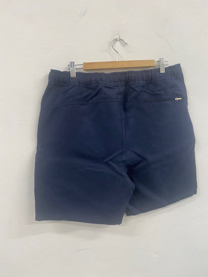 Fabulous Derek Rose linen Shorts UK XL Navy SH493