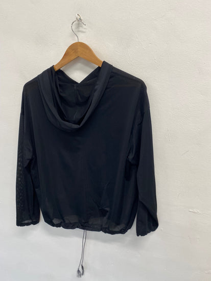 Fabulous Nike icon clash Hoodie UK S Black mesh SH493