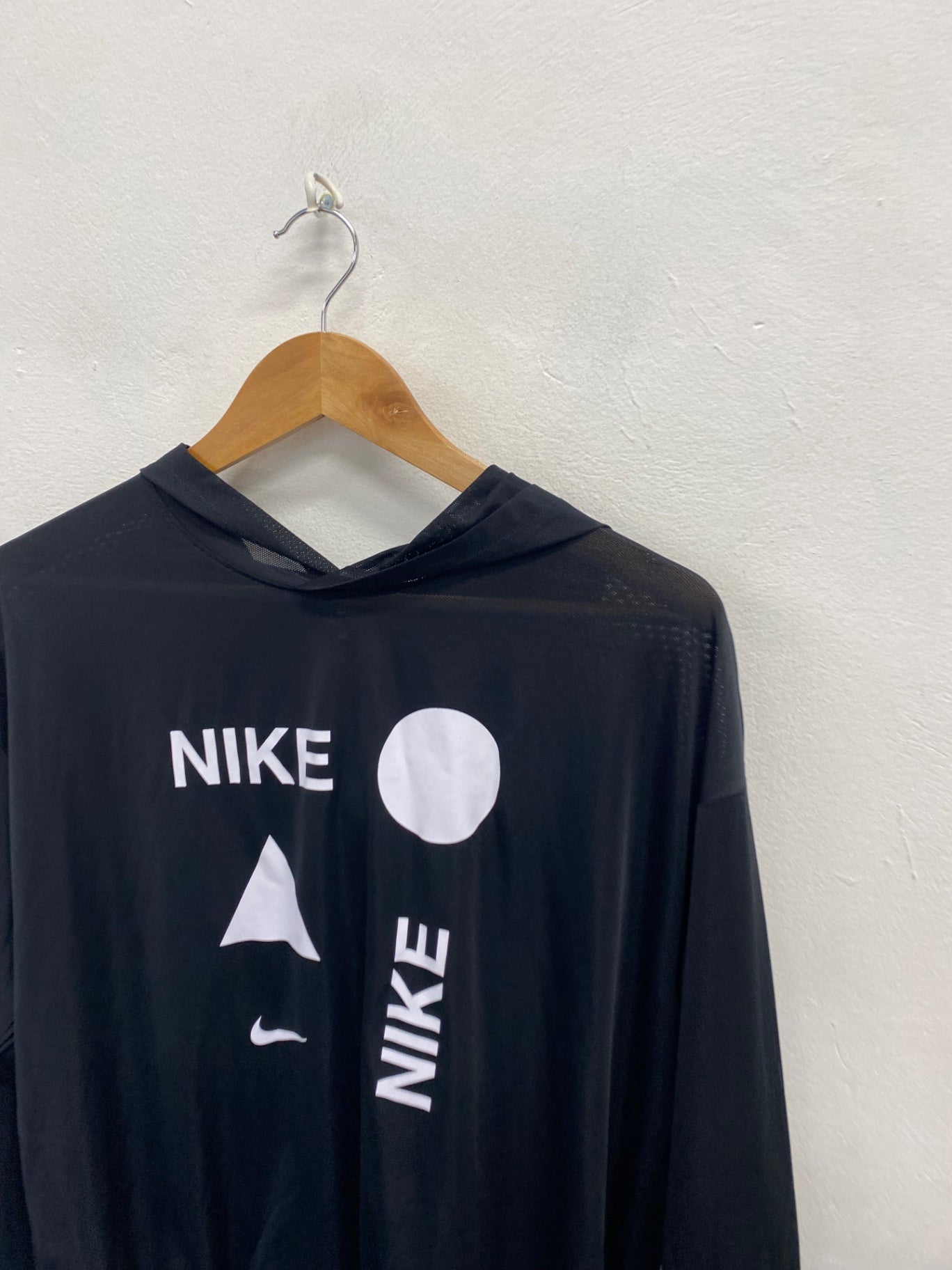 Fabulous Nike icon clash Hoodie UK S Black mesh SH493