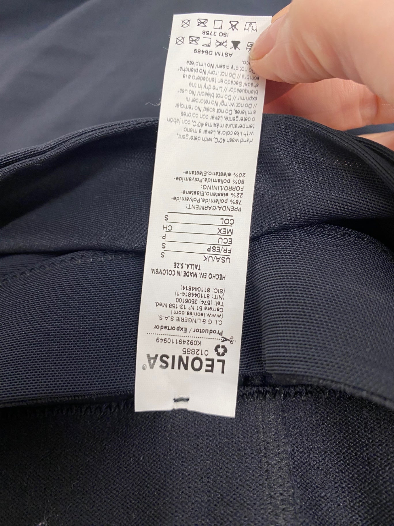 Fabulous Leonisa high waisted post surgery Shapewear UKS Black SH493