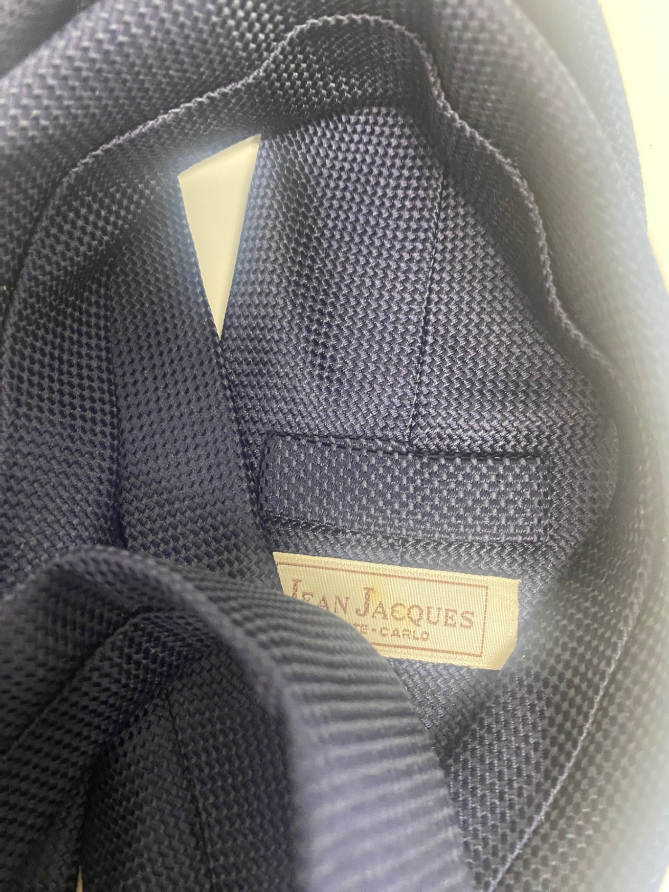 Fabulous Jean Jacques classic Monte Carlo silk Tie One size Dark Blue SH493