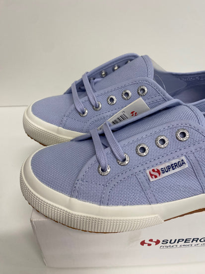 Fabulous Superga platform Sneakers UK4 Baby Blue SH493