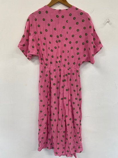 Fabulous Bimba Y Lola logo flirty Dress UKS Pink & neon SH493