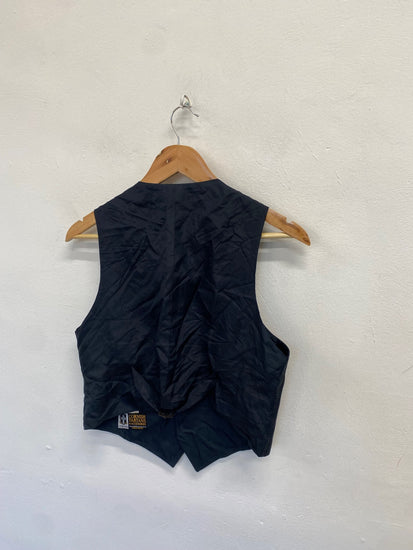 Fabulous Scottish Kilt waistcoat 34 short Black Prince Charlie #681 MD001