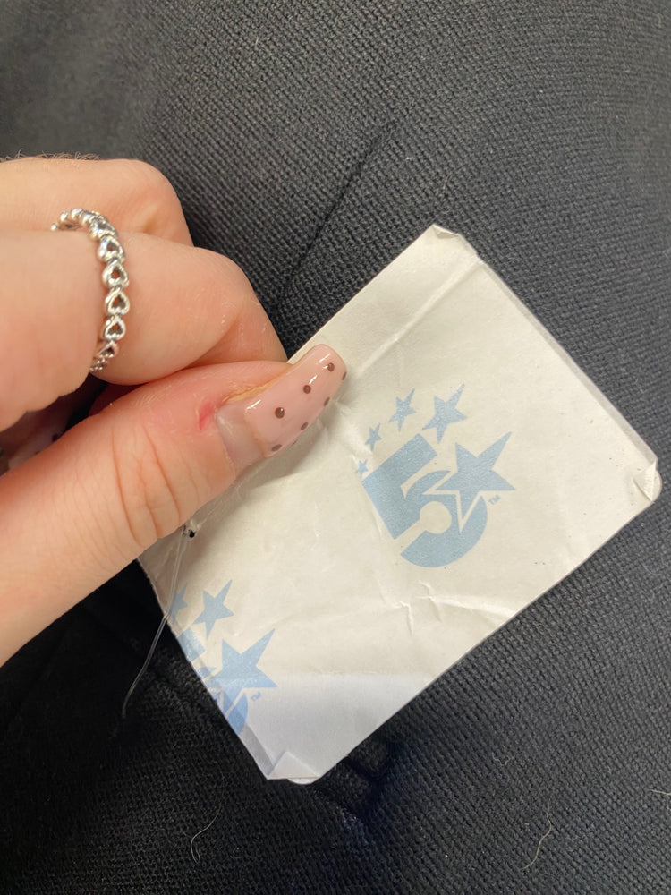 Fabulous Scottish Kilt waistcoat Prince Charlie UK 56 reg Black #677 MD001