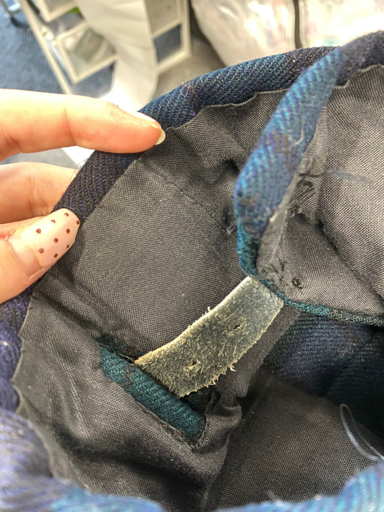 Fabulous Black watch Kilt W26" drop 15” teen Dark Green and Blue MD001