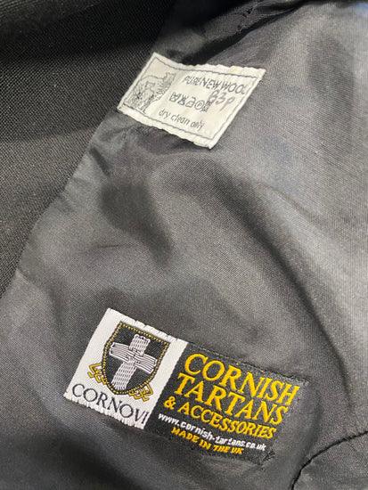 Fabulous Scottish Kilt Jacket Age 3-4 Black 22” Prince Charlie #683 MD001