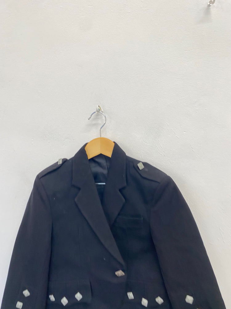 Fabulous Scottish Kilt Outfit 11-12yrs Black