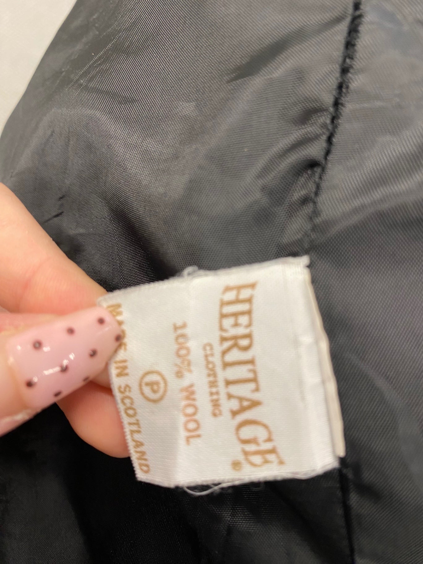 Fabulous Scottish Kilt Jacket Age 6-7 Black 26” Prince Charlie #684