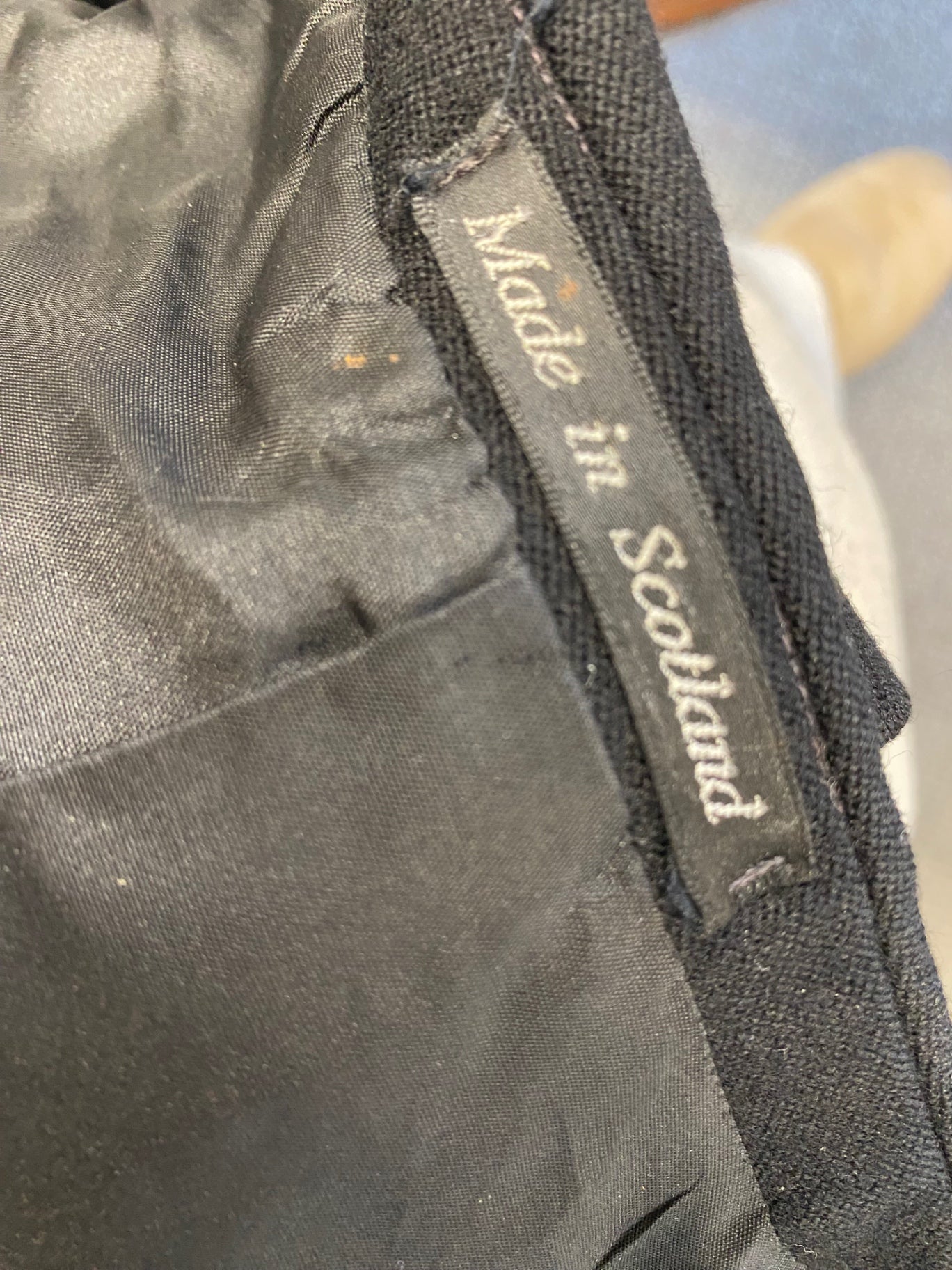 Fabulous Scottish Kilt Jacket Prince Charlie Age 6-7 Black 26” #676 MD001