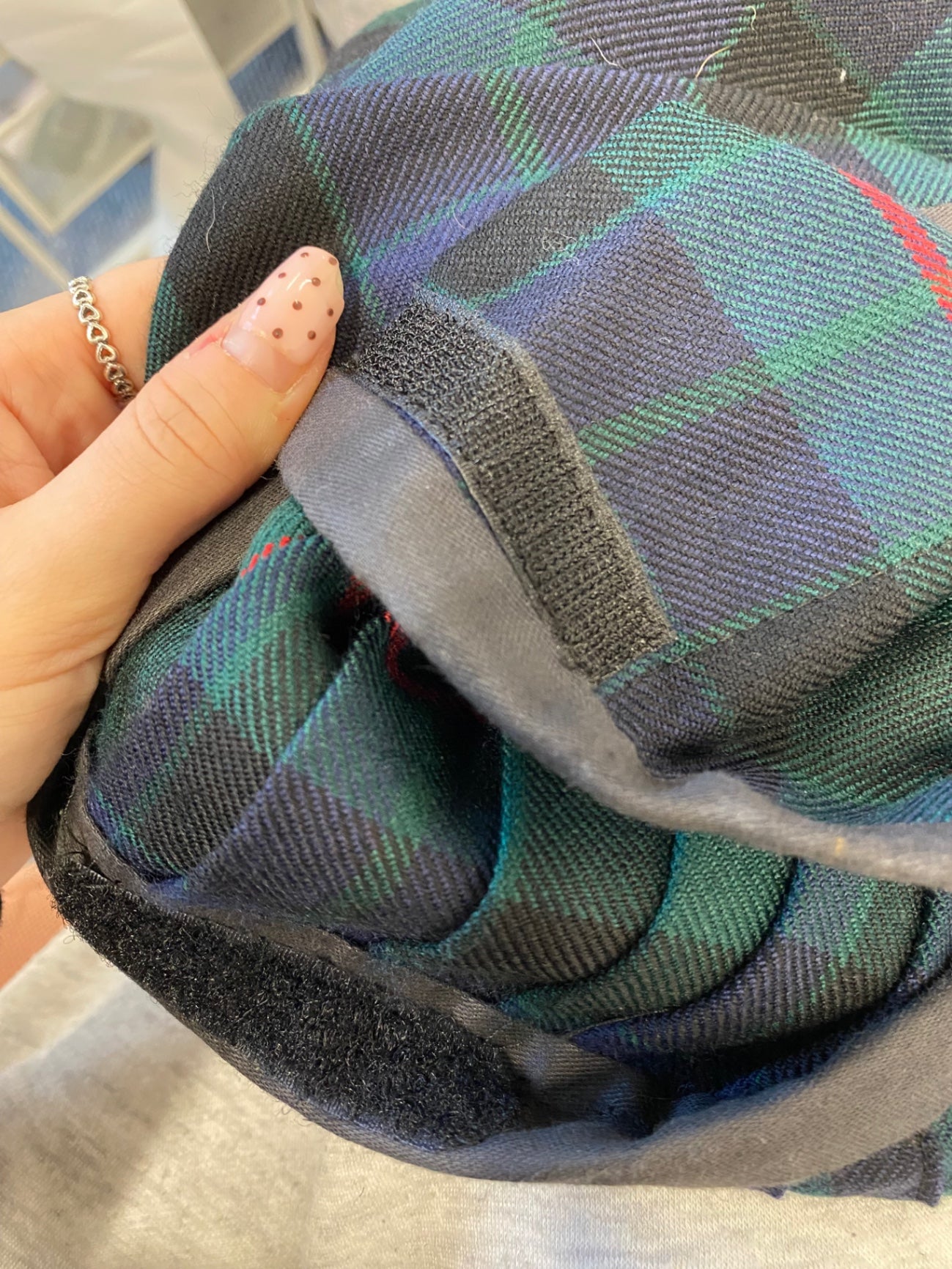 Fabulous Mackenzie tartan Kilt W24" drop 19.5 Dark green navy MD001