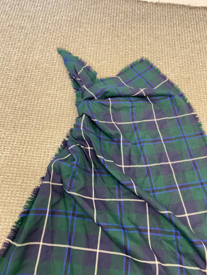 Fabulous Hunting stewart Fly Plaid W29" L36 Navy green #3 MD001