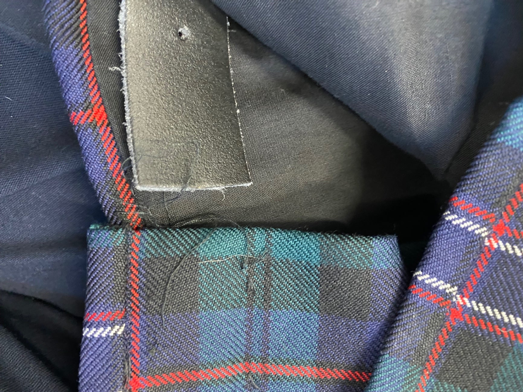 Fabulous ex hire Scottish National tartan pure wool Heavy Kilt W36" traditional SH493