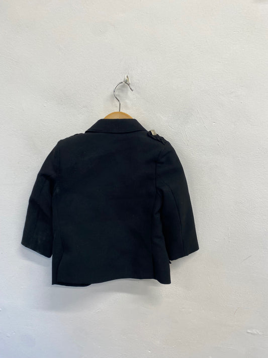 Fabulous Scottish Kilt Jacket 3-4yrs Black Prince Charlie #682 MD001