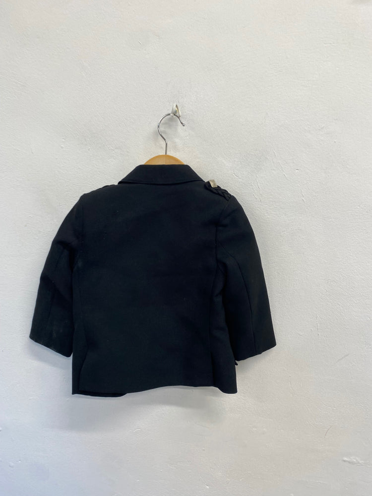 Fabulous Scottish Kilt Jacket 3-4yrs Black Prince Charlie #682 MD001