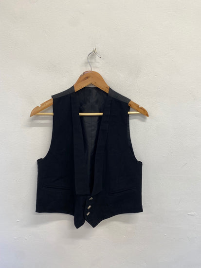 Fabulous Scottish Kilt waistcoat 40R Black Prince Charlie #678 MD001 