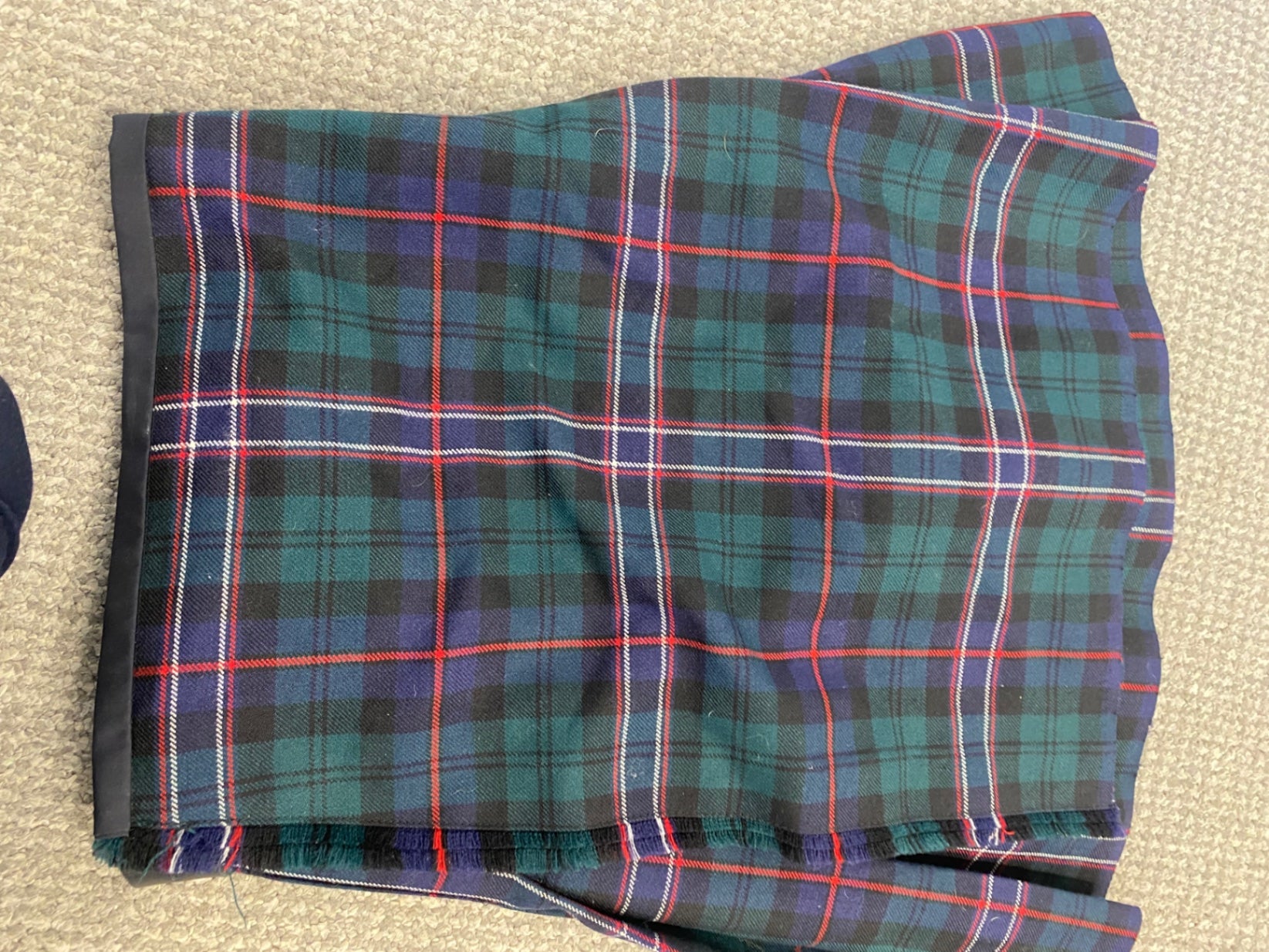 Fabulous Scottish National tennagers Kilt W25-27 L19” Green MD001