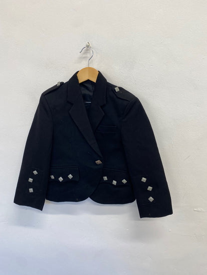 Fabulous Scottish Kilt Outfit 11-12yrs Black