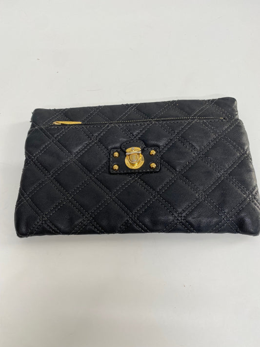 Fabulous Marc Jacobs quilted wristlet Clutch Bag Black AE001