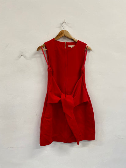 Fabulous Ted Baker Papron party Dress Uk10 Red NF494