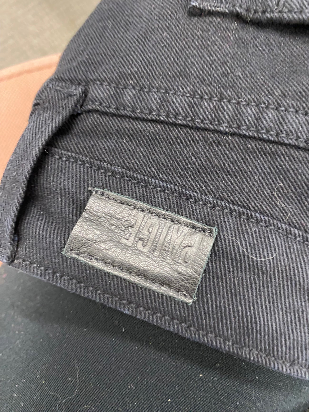 Fabulous Paige Black embellished denim Shorts UK8 Black AE001