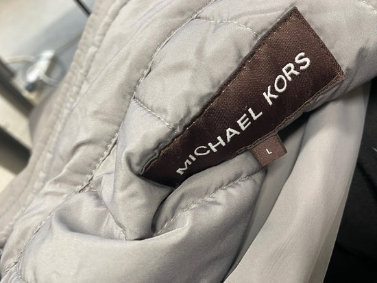 Fabulous Michael Kors Bomber Jacket UK L Grey NF494