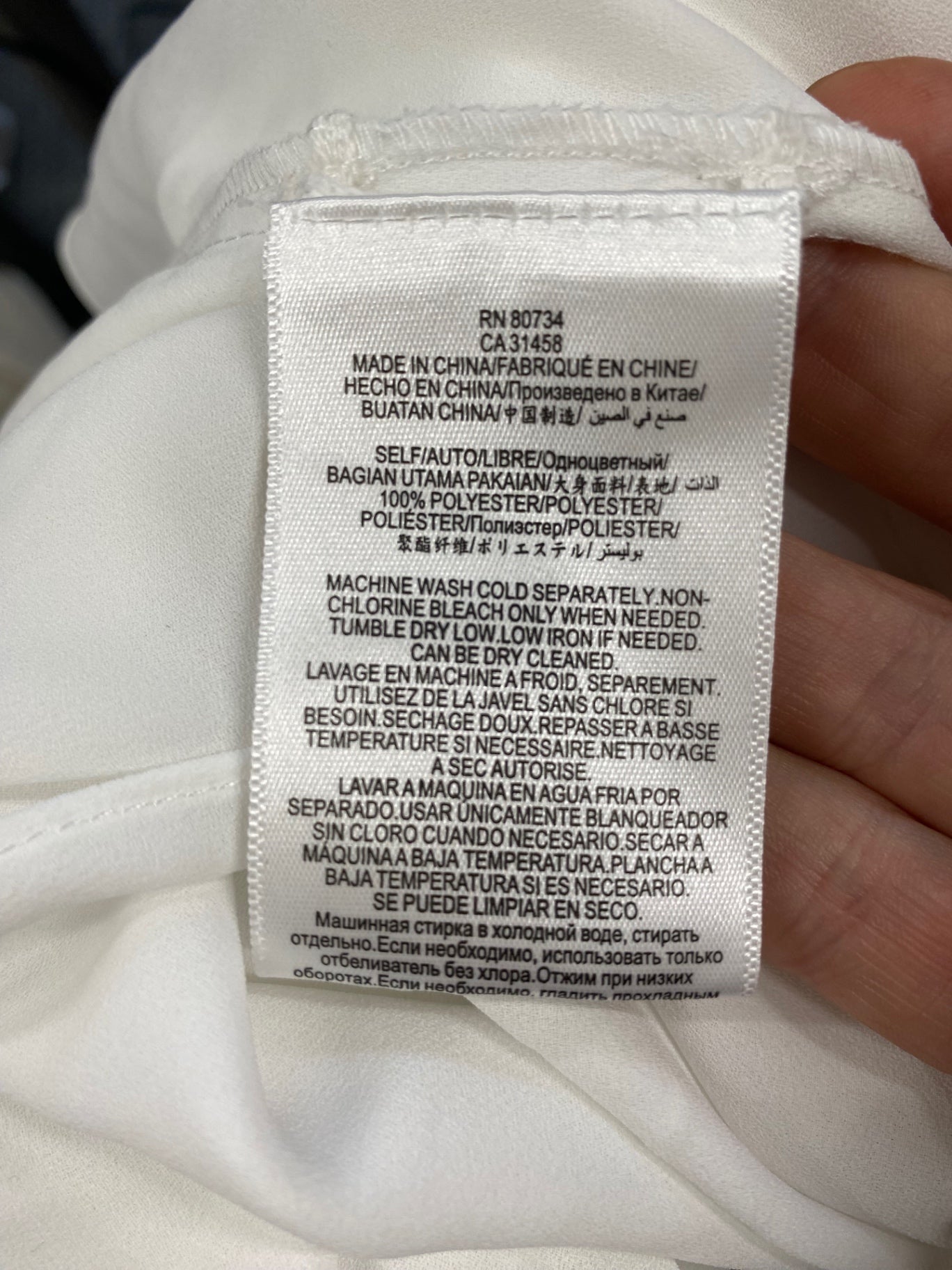 Fabulous BCBG Maxazria sleeveless slinky Top UkXS White NF494