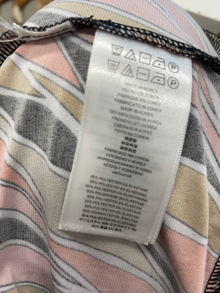 Fabulous Michael Kors Dress UK 8 Pink black geometric NF494