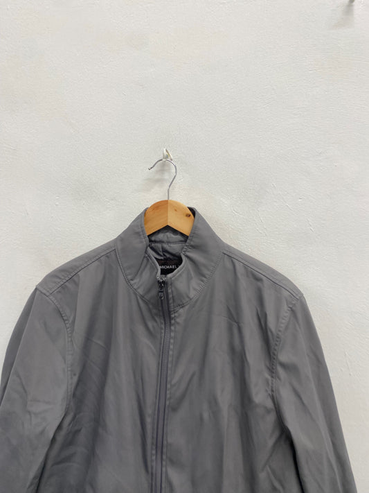 Fabulous Michael Kors Bomber Jacket UK L Grey NF494