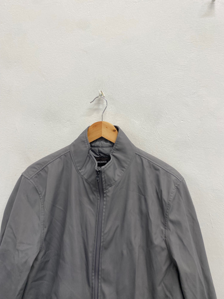 Fabulous Michael Kors Bomber Jacket UK L Grey NF494