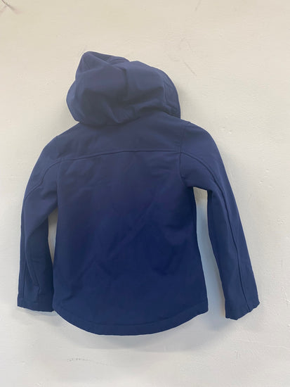 Fabulous Michael Kors fleece cosy lined Jacket Age 6-7 Navy NF494