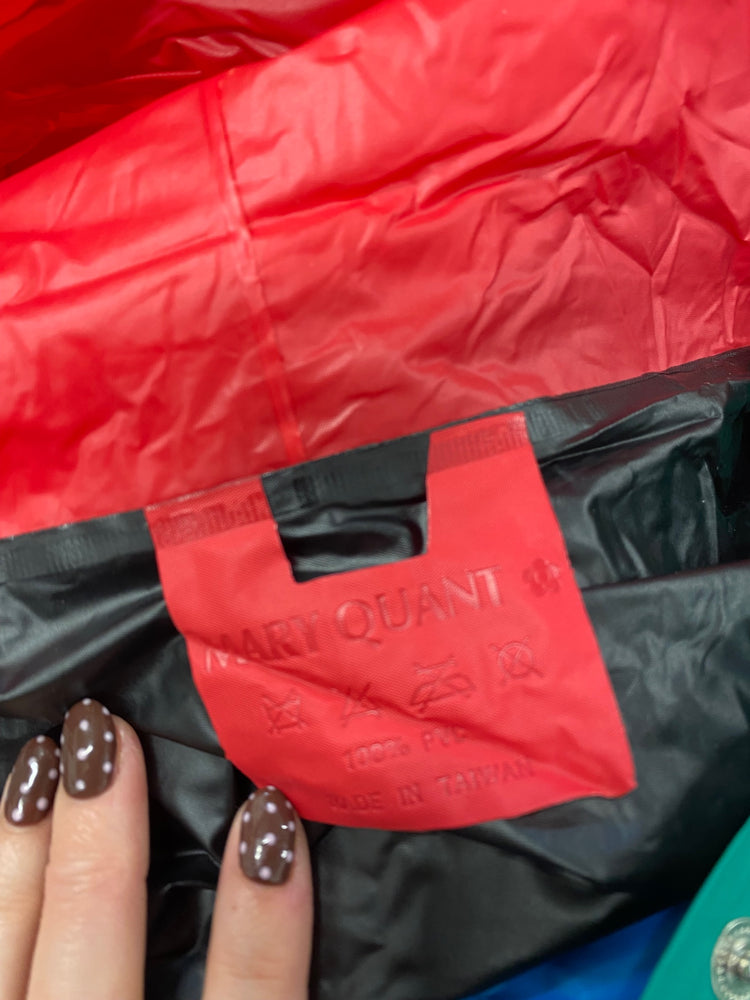 Fabulous Mary quant vintage Windbreaker One size multicolor bag SL496