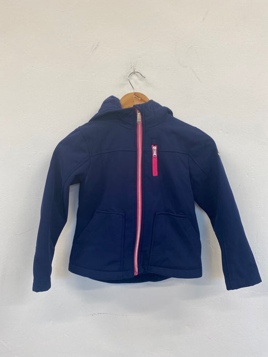 Fabulous Michael Kors fleece cosy lined Jacket Age 6-7 Navy NF494