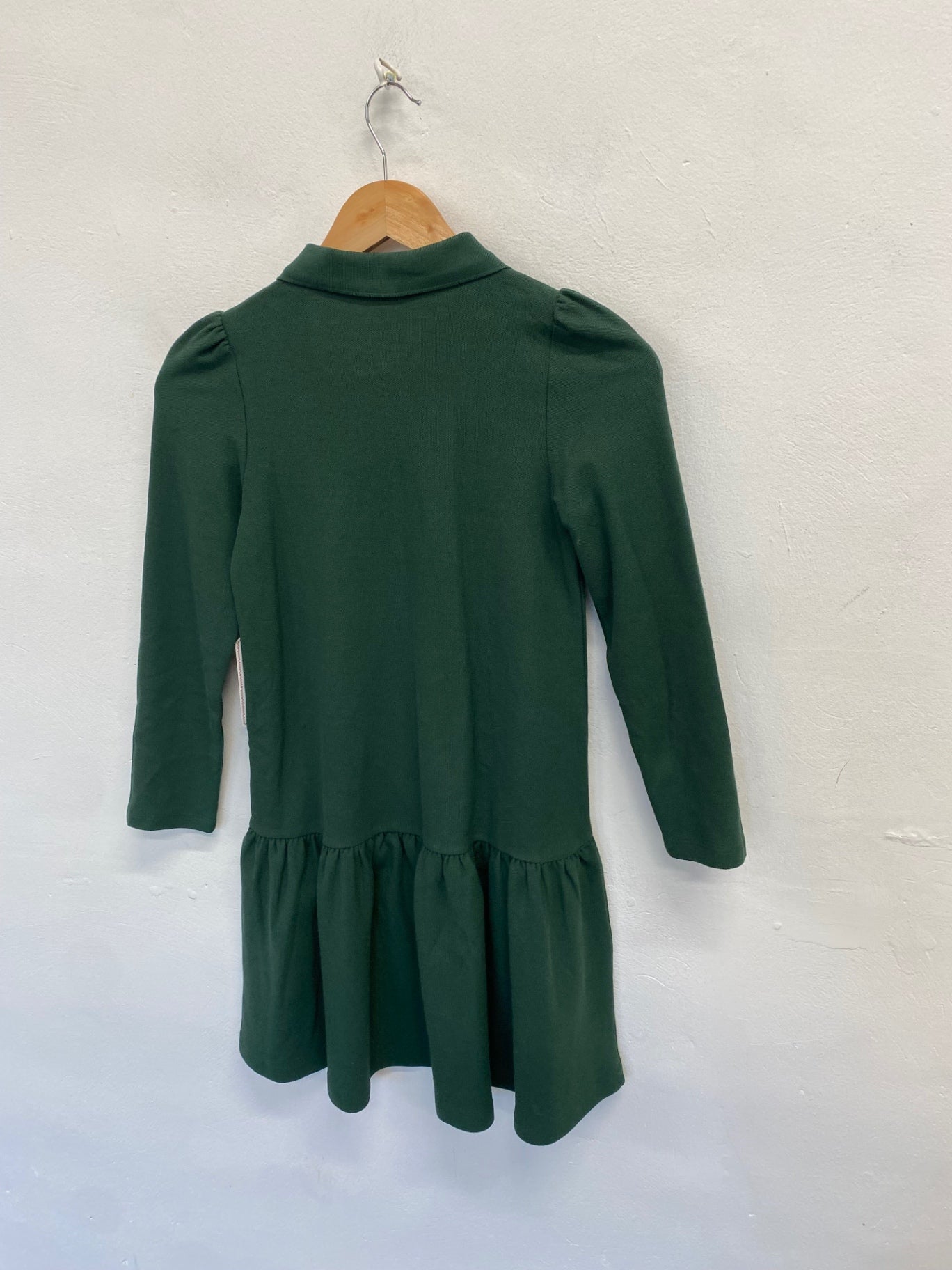 Fabulous Classic prep Midi Dress Age 10 Green polo dress NF494