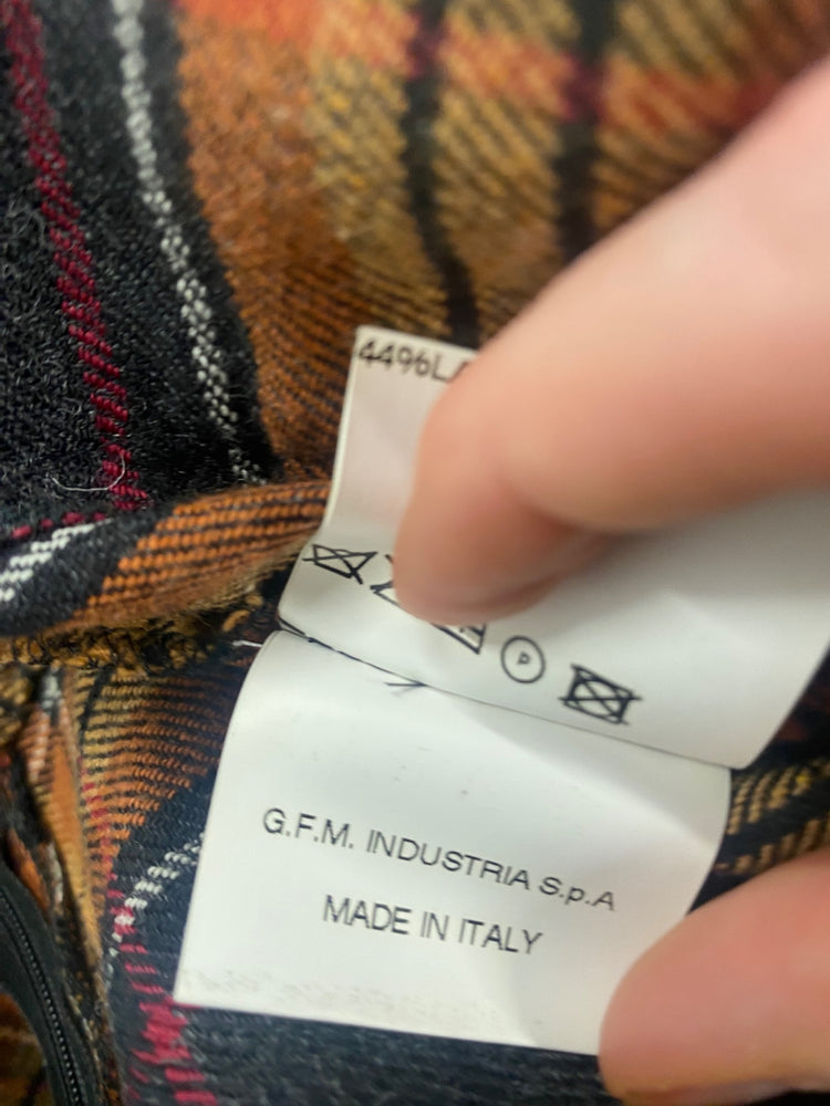 Fabulous Vintage Anglomania Vivienne Westwood Tweed Skirt Uk14 Tartan SL496