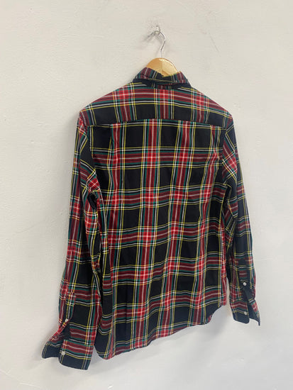 Fabulous Crewcuts tartan plaid reimagined Shirt Age 16-17 Black SL496