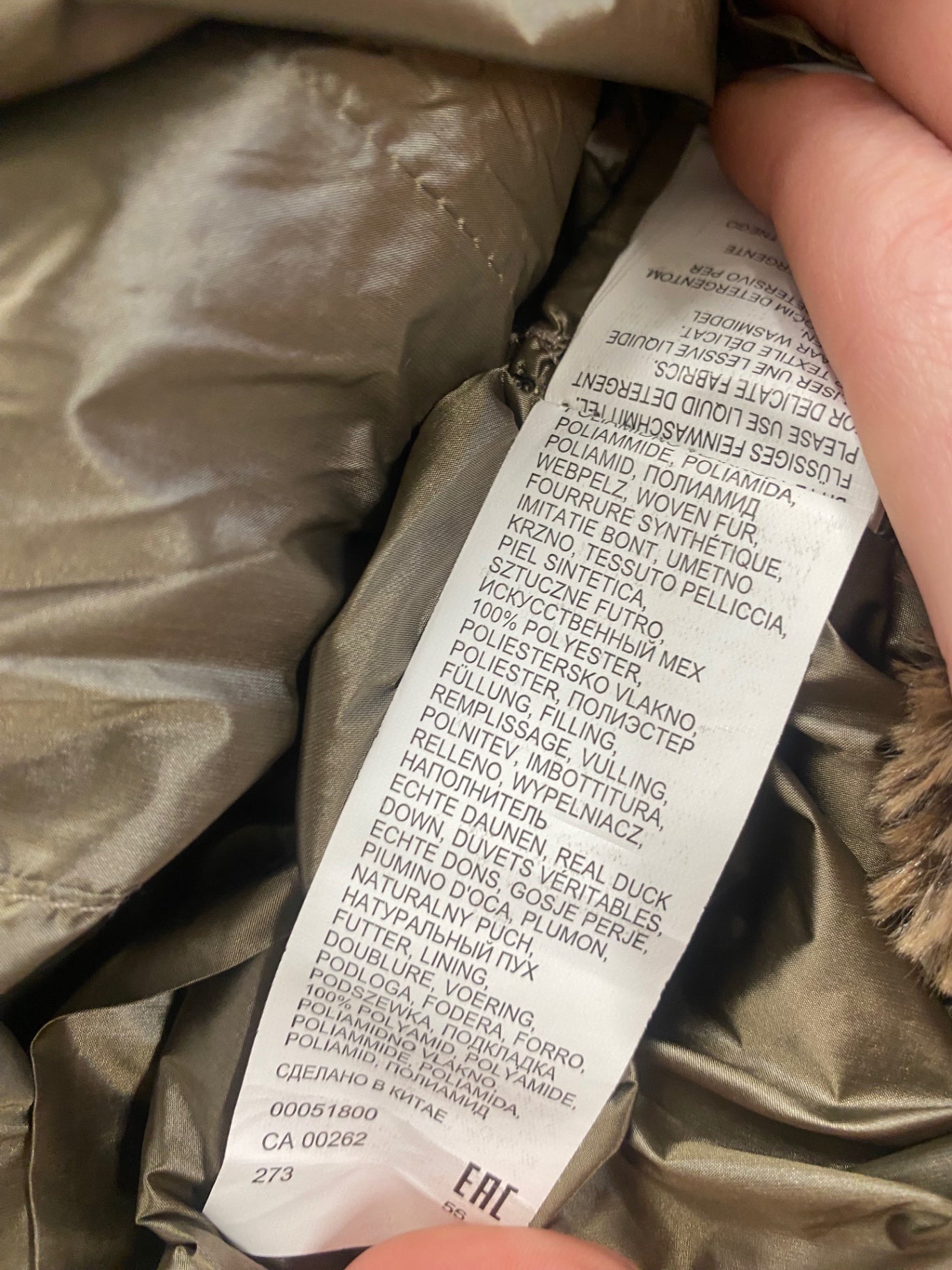 Fabulous Barbara lebek down filler cosy Puffer Jacket UK12 brown SL469