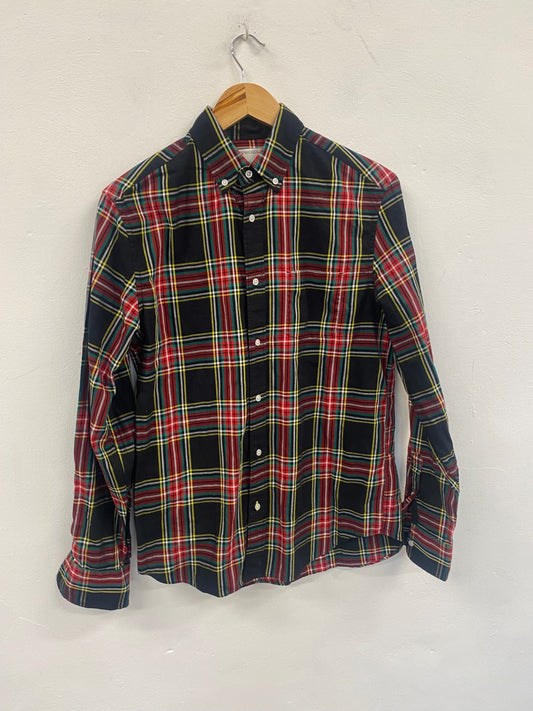 Fabulous Crewcuts tartan plaid reimagined Shirt Age 16-17 Black SL496