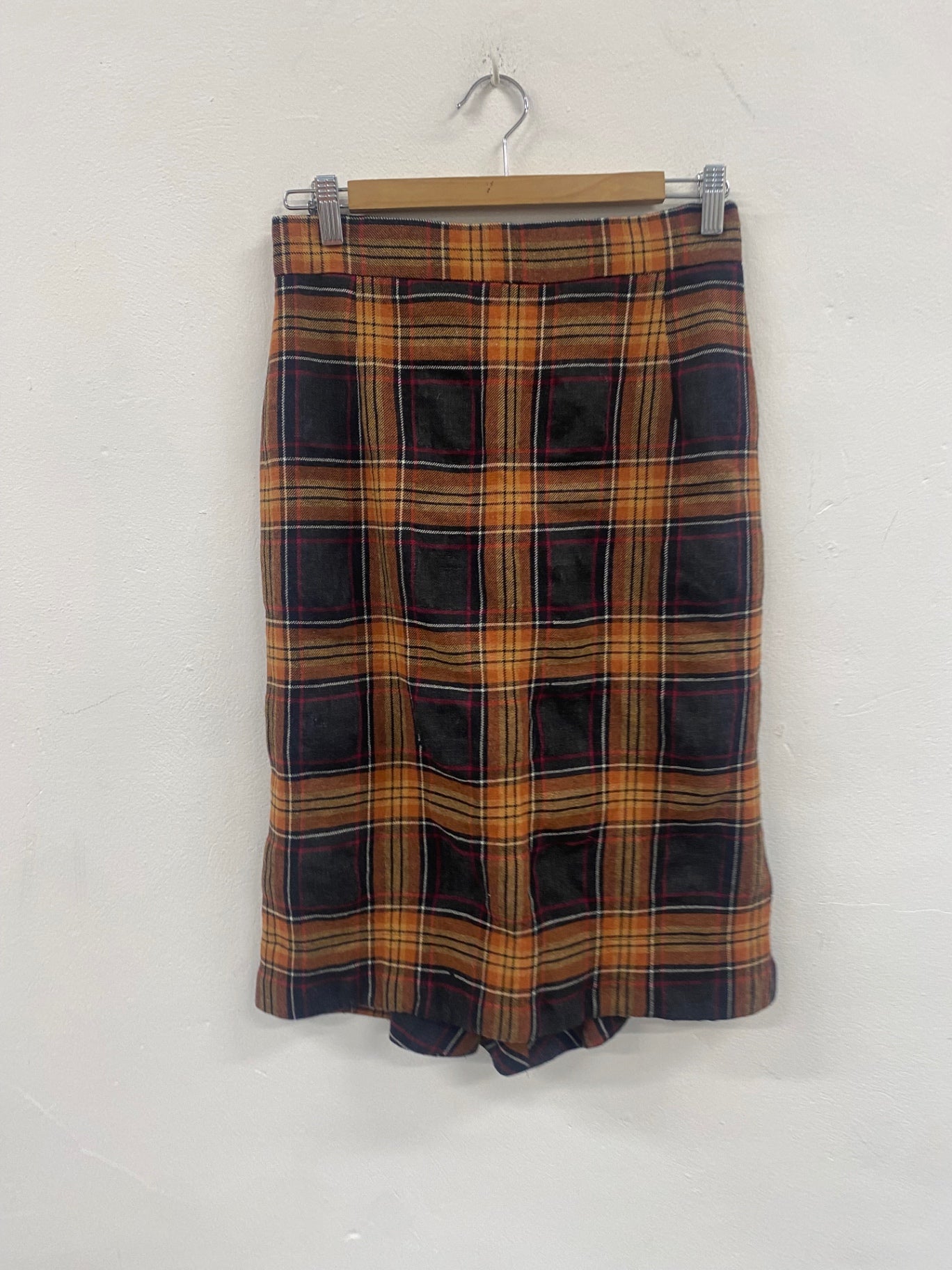 Fabulous Vintage Anglomania Vivienne Westwood Tweed Skirt Uk14 Tartan SL496