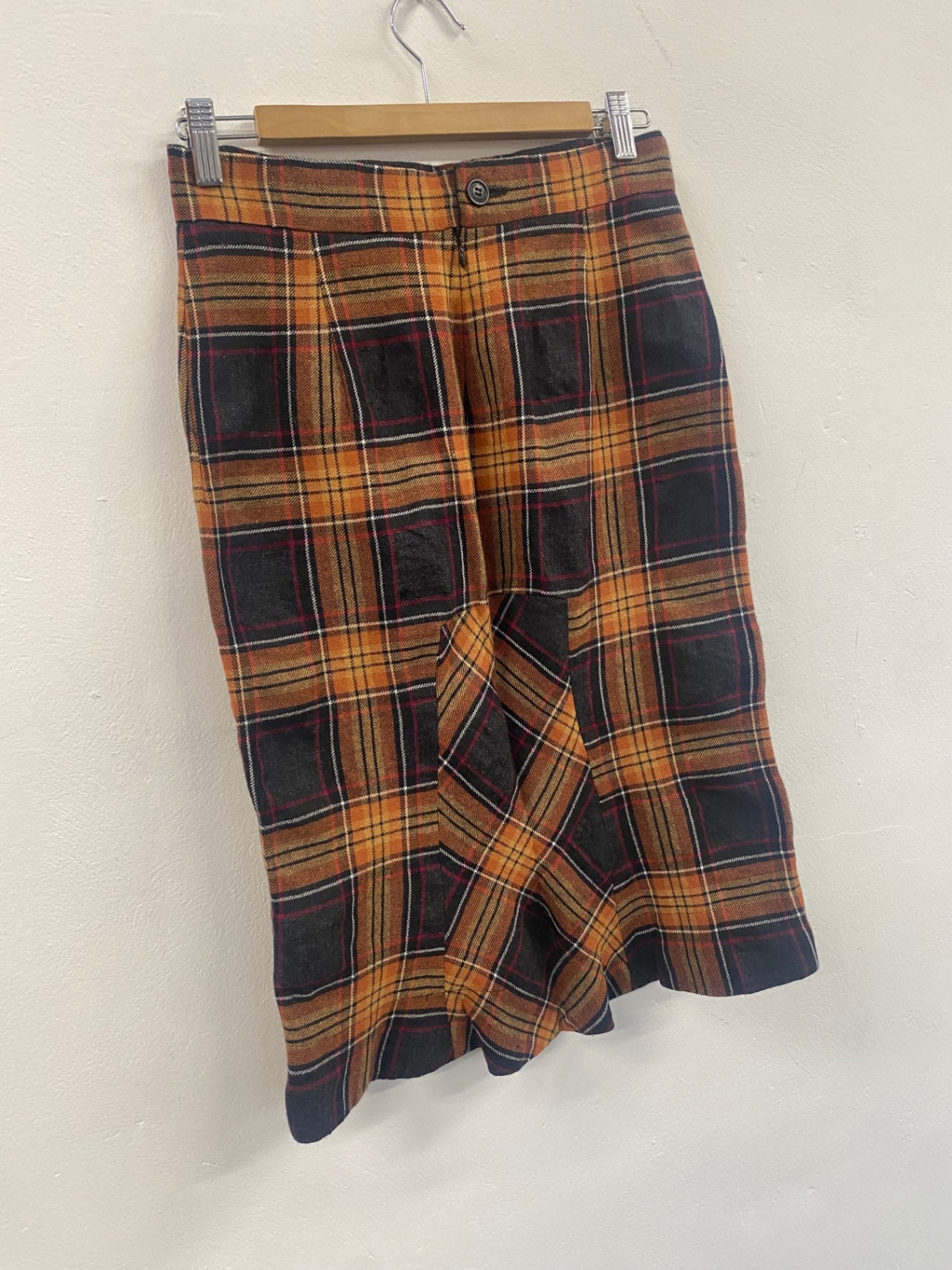 Fabulous Vintage Anglomania Vivienne Westwood Tweed Skirt Uk14 Tartan SL496