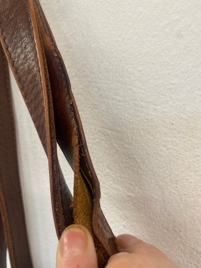 Fabulous FatFace vintage crossbody leather Bag One size Tan KJ497