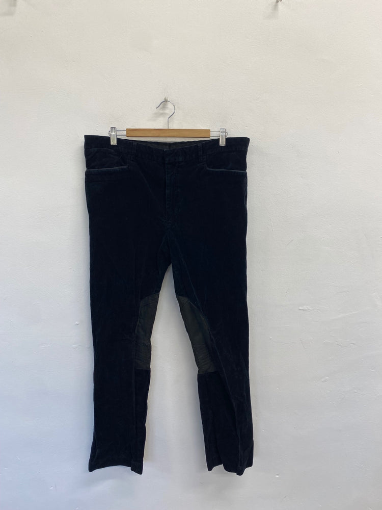 Fabulous Ralph Lauren Chino Trousers W38"long Navy SH493