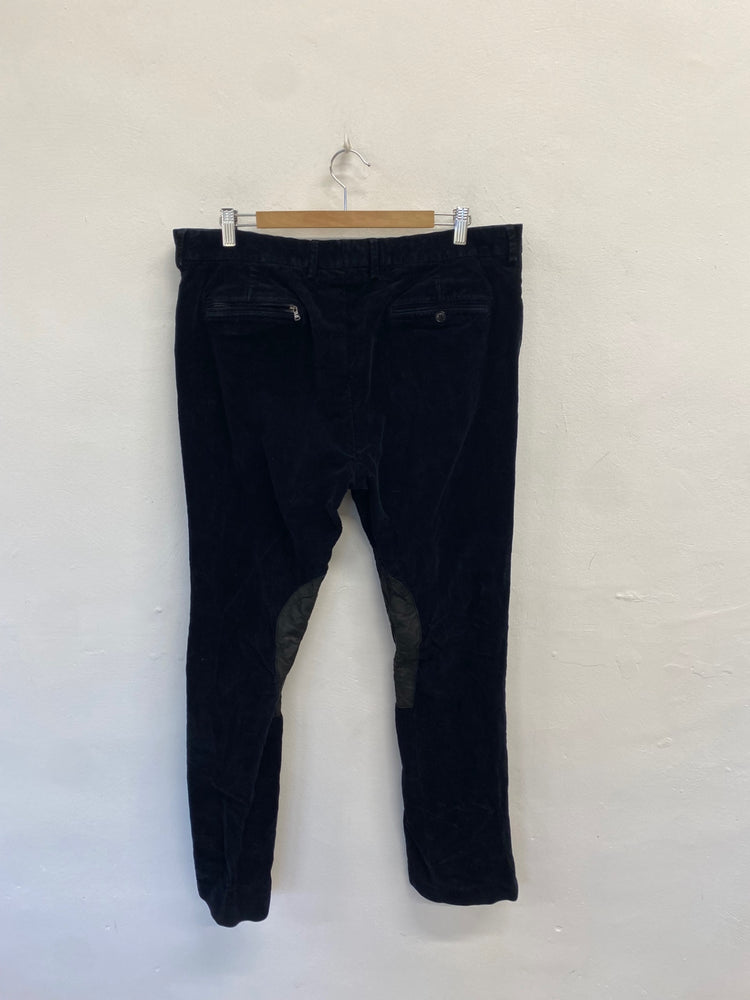 Fabulous Ralph Lauren Chino Trousers W38"long Navy SH493