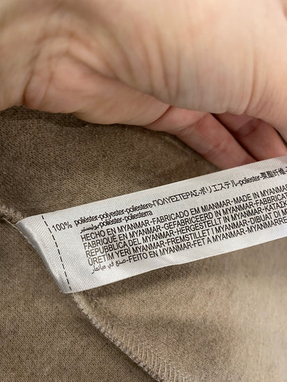 Fabulous Zara Longline jacket UK 14 Beige autumn SH493