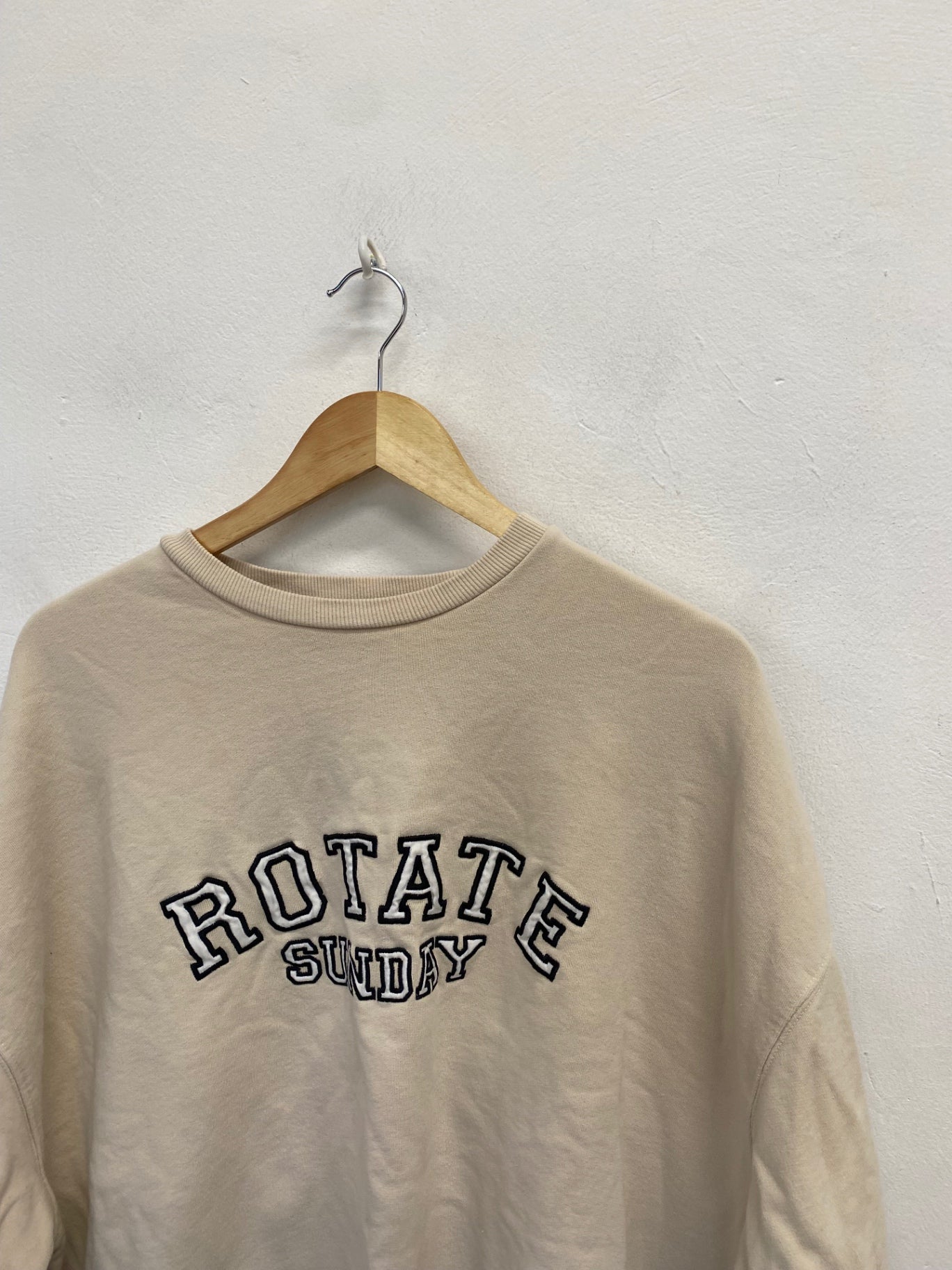 Fabulous Rotate birgerchristensen Sunday Sweater Uk 10 Beige SH493