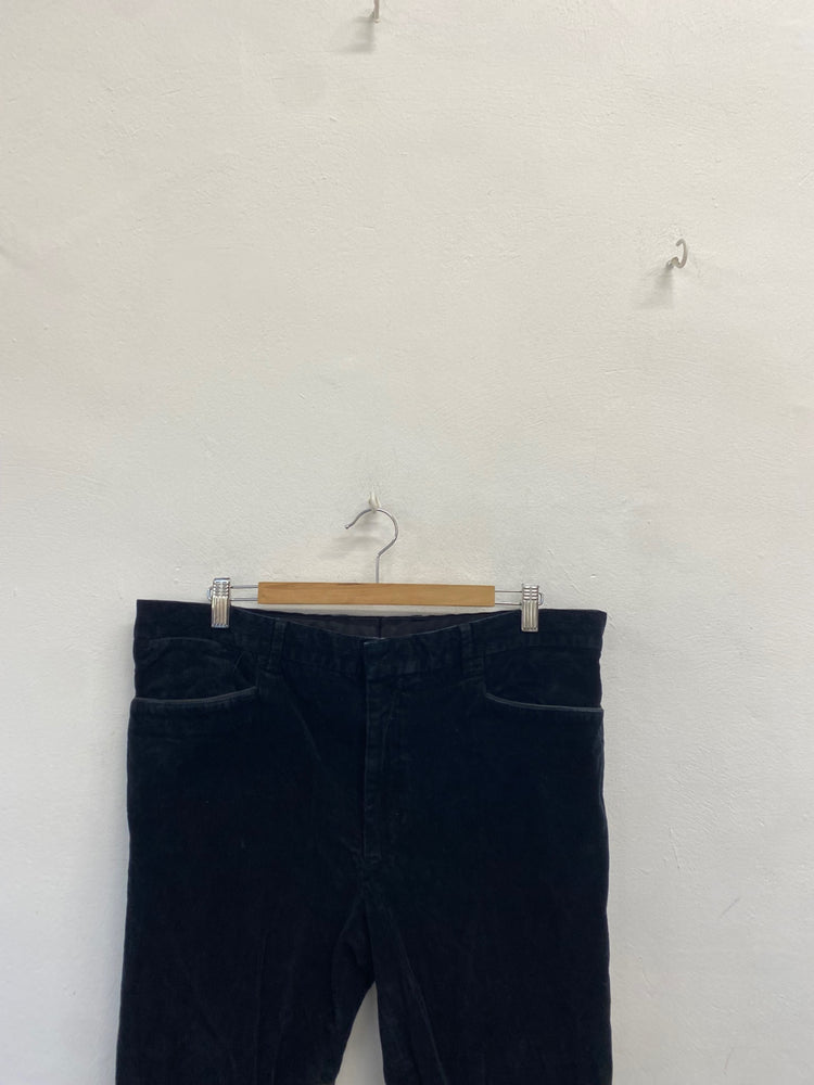 Fabulous Ralph Lauren Chino Trousers W38"long Navy SH493