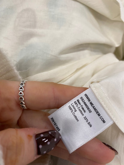 Fabulous Me + em Maxi Dress UK 10 Beige green waterlily new RG020