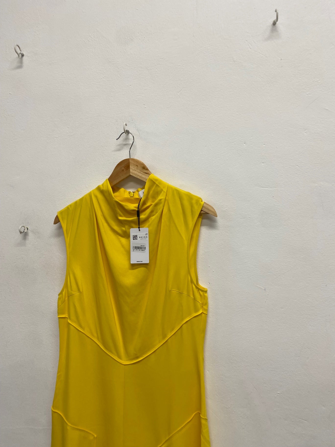 Fabulous REISS Georgia party Maxi dress UK 12 Yellow RG020