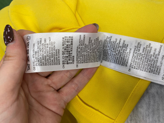 Fabulous REISS Georgia party Maxi dress UK 12 Yellow RG020