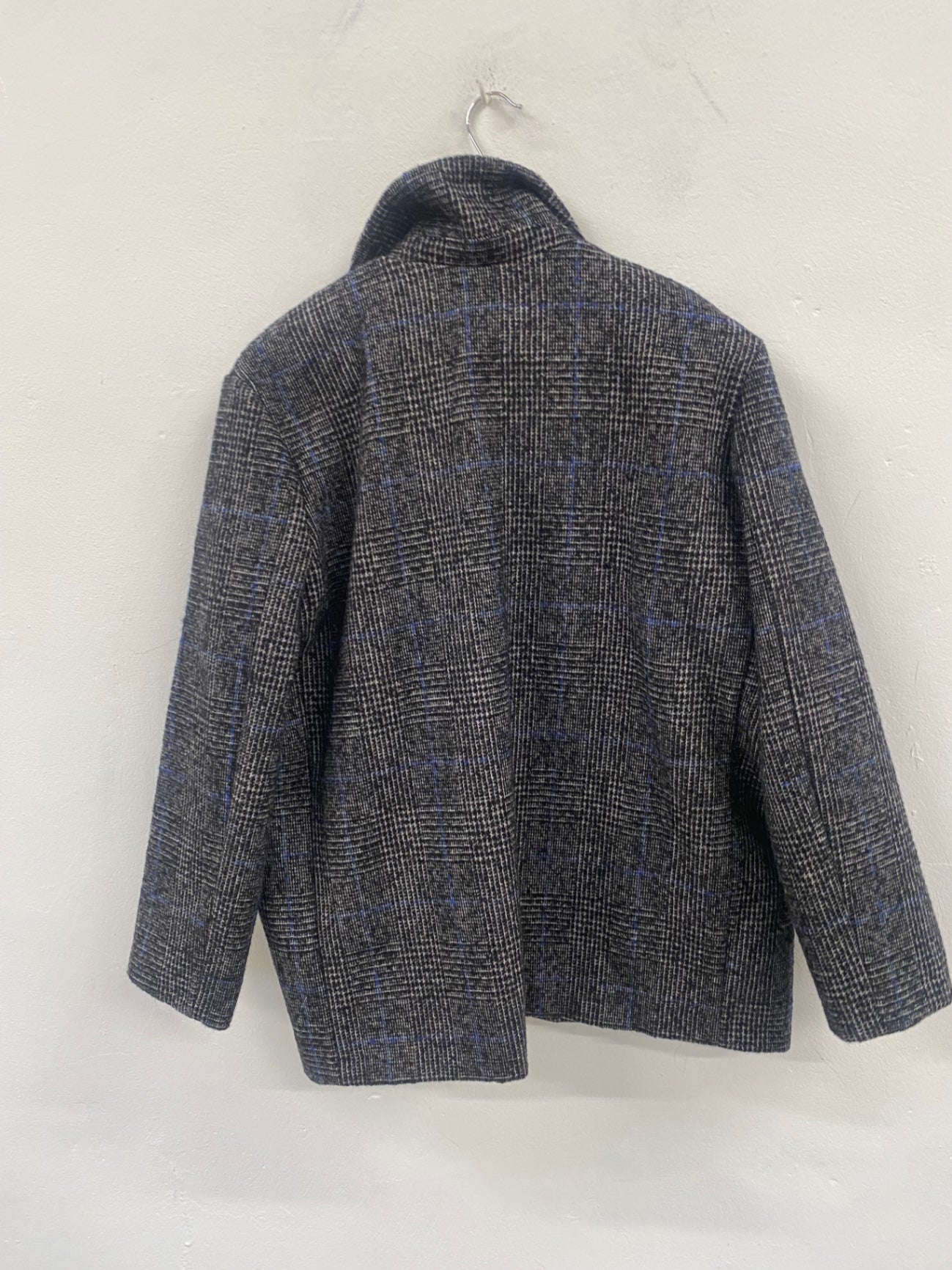 Fabulous Banditas from Marseille Tweed oversized Chic Blazer UKS Grey tweed RG020